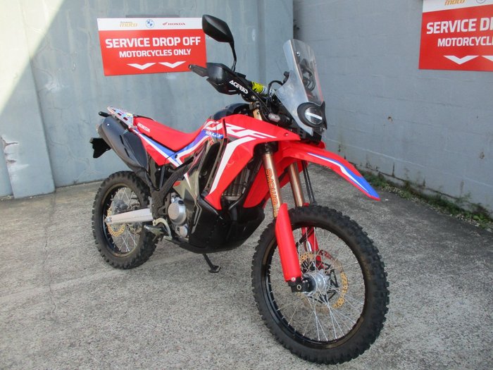 2023 Honda CRF300LRA RALLY RED