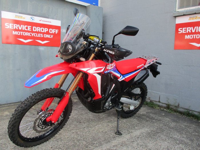 2023 Honda CRF300LRA RALLY RED