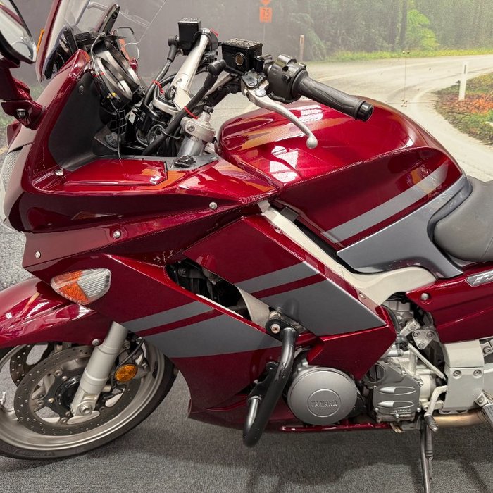 2008 Yamaha FJR1300A Maroon