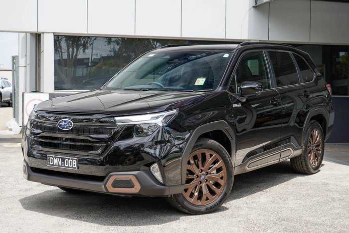2025 Subaru Forester Hybrid Sport S6 MY26 AWD Crystal Black