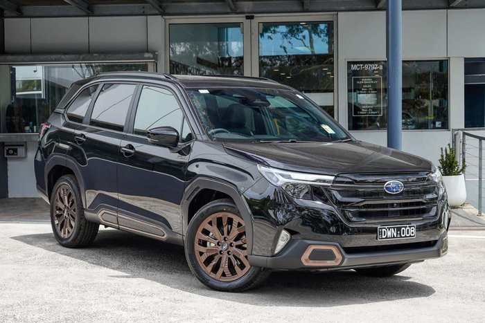 2025 Subaru Forester Hybrid Sport S6 MY26 AWD Crystal Black