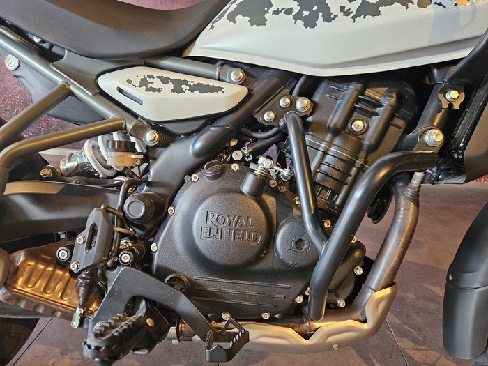 2024 Royal Enfield Himalayan 450 Himalayan White