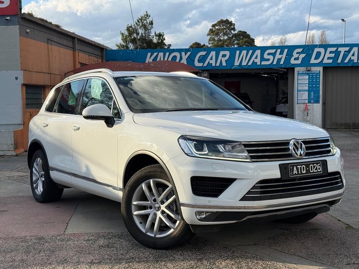 2018 Volkswagen Touareg 150TDI Element 7P MY18 Four Wheel Drive Yellow