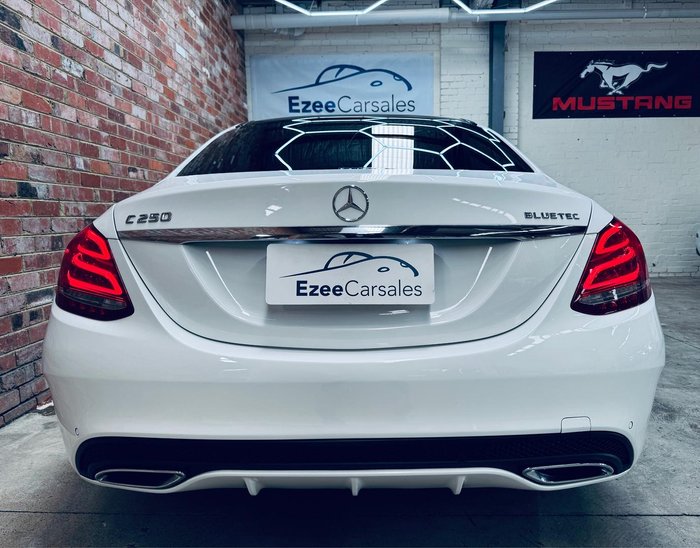 2015 Mercedes-Benz C-Class C250 BlueTEC W205 White