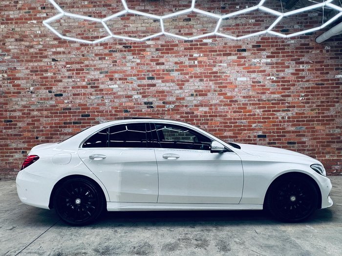 2015 Mercedes-Benz C-Class C250 BlueTEC W205 White