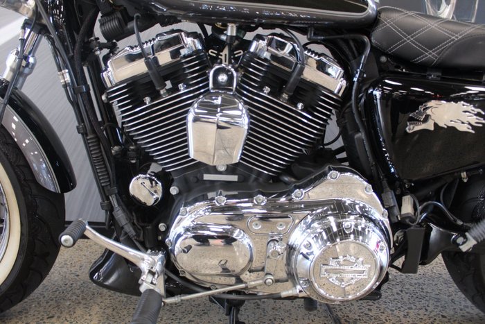 2014 Harley-davidson XL1200C 1200 CUSTOM BLACK