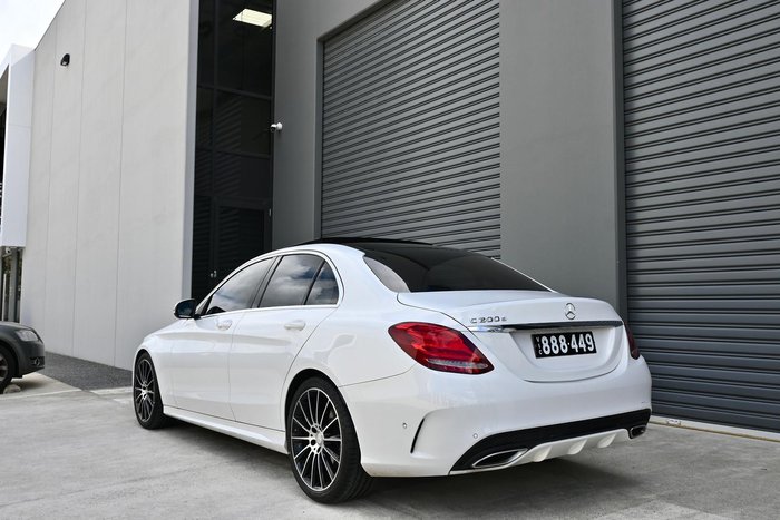2015 Mercedes-Benz C-Class C200 d W205 Diamond White BRIGHT