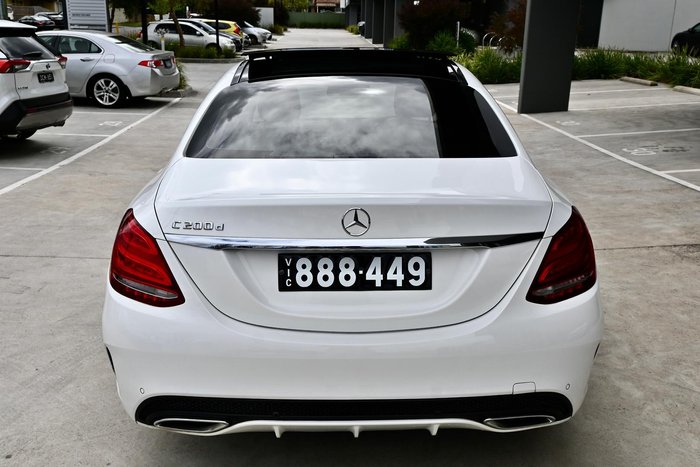 2015 Mercedes-Benz C-Class C200 d W205 Diamond White BRIGHT