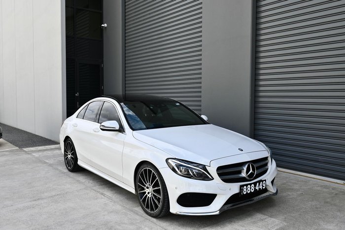 2015 Mercedes-Benz C-Class C200 d W205 Diamond White BRIGHT