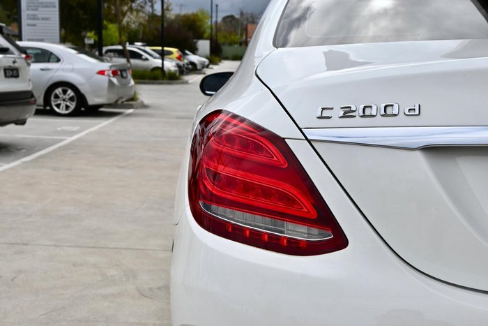 2015 Mercedes-Benz C-Class C200 d W205 Diamond White BRIGHT
