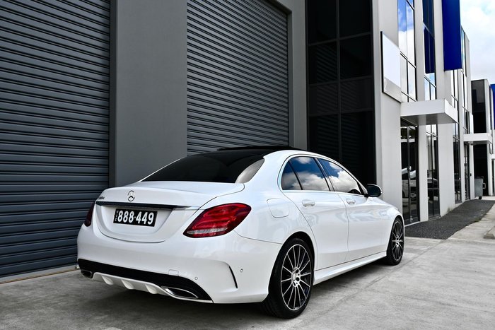 2015 Mercedes-Benz C-Class C200 d W205 Diamond White BRIGHT