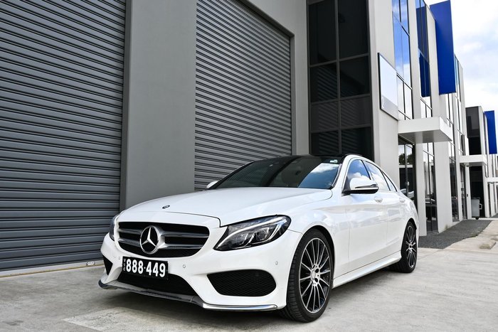 2015 Mercedes-Benz C-Class C200 d W205 Diamond White BRIGHT