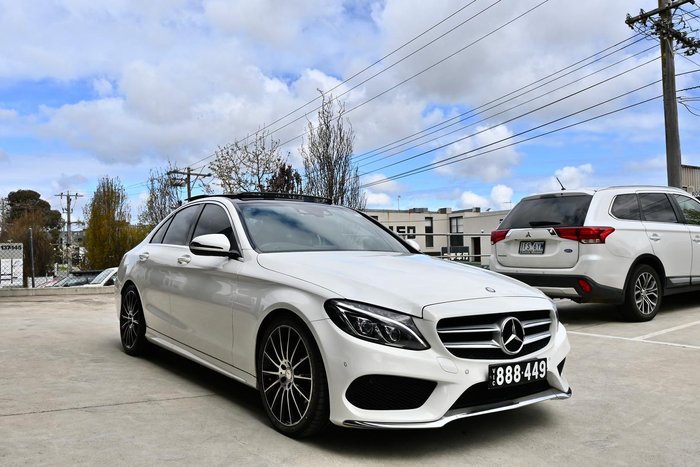 2015 Mercedes-Benz C-Class C200 d W205 Diamond White BRIGHT