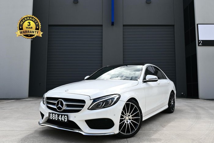 2015 Mercedes-Benz C-Class C200 d W205 Diamond White BRIGHT