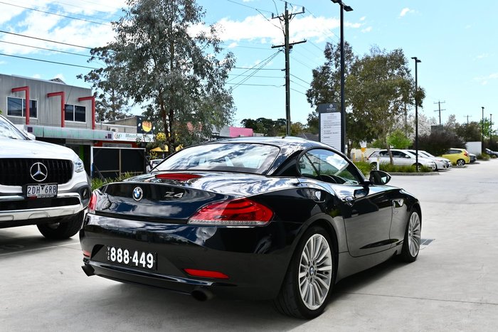 2009 BMW Z4 sDrive35i E89 MY10 Black Sapphire