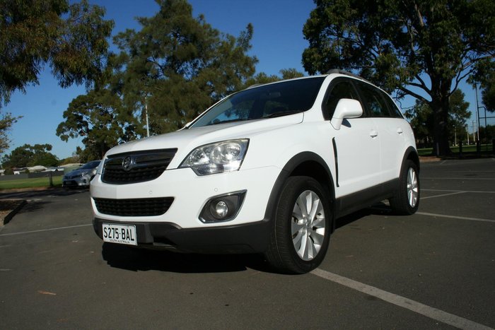 2014 Holden Captiva 5 LT CG MY15 Snowflake Pearl