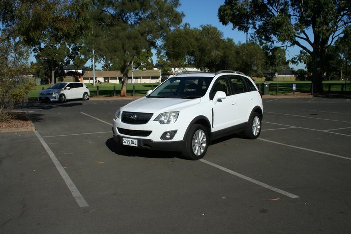 2014 Holden Captiva 5 LT CG MY15 Snowflake Pearl