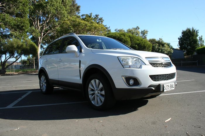 2014 Holden Captiva 5 LT CG MY15 Snowflake Pearl