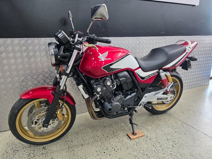2013 Honda CB400 WHITE