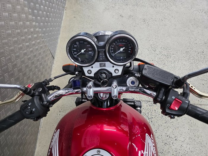 2013 Honda CB400 WHITE