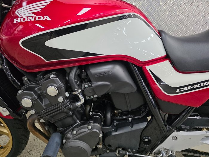 2013 Honda CB400 WHITE