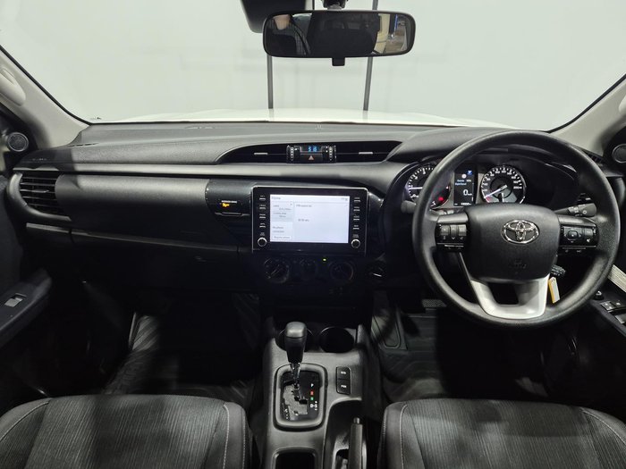 2022 Toyota Hilux SR GUN126R 4X4 Dual Range Glacier White
