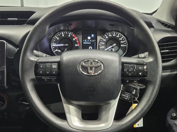 2022 Toyota Hilux SR GUN126R 4X4 Dual Range Glacier White