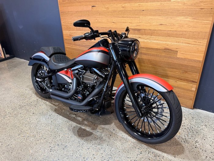 2016 Harley-davidson FLSTFBS FAT BOY S Black