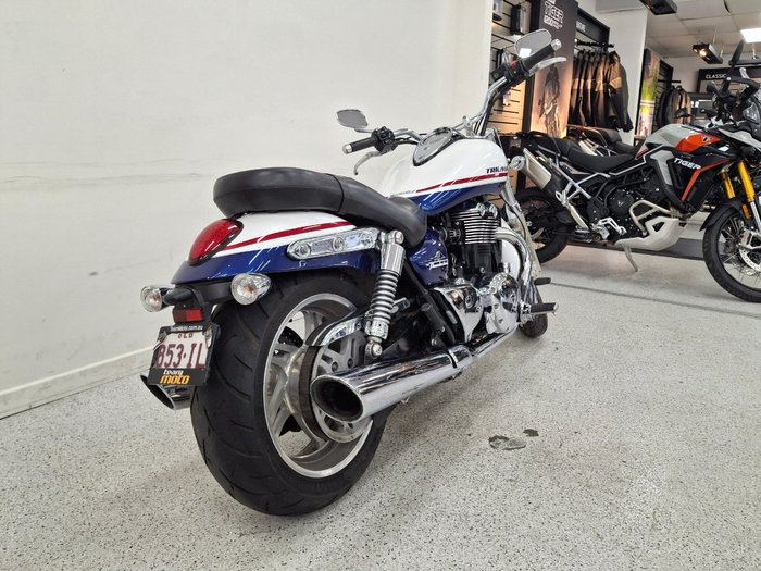 2011 Triumph THUNDERBIRD White