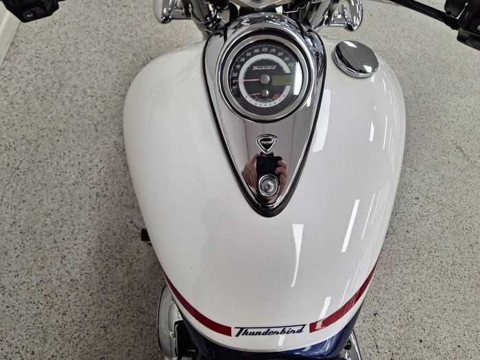 2011 Triumph THUNDERBIRD White
