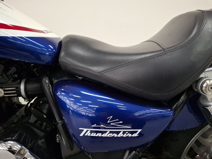 2011 Triumph THUNDERBIRD White