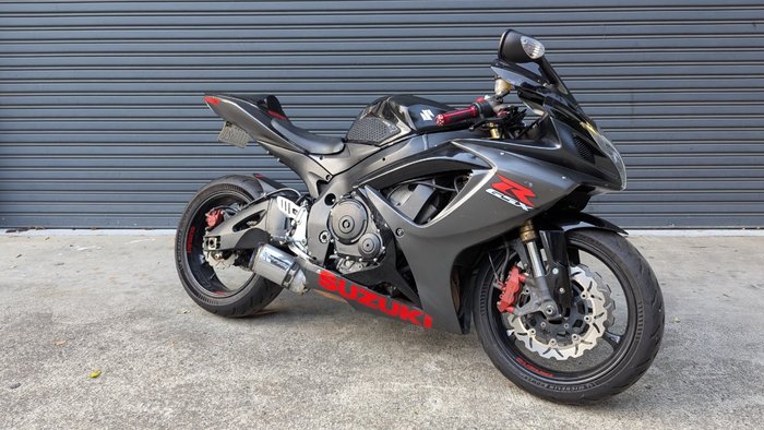 2006 Suzuki GSX-R600 Black