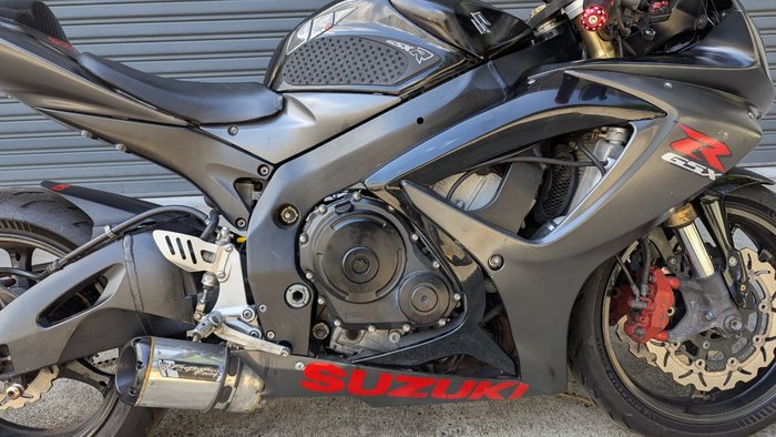 2006 Suzuki GSX-R600 Black