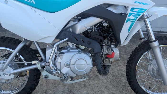 2025 Honda CRF110F White