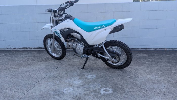2025 Honda CRF110F White