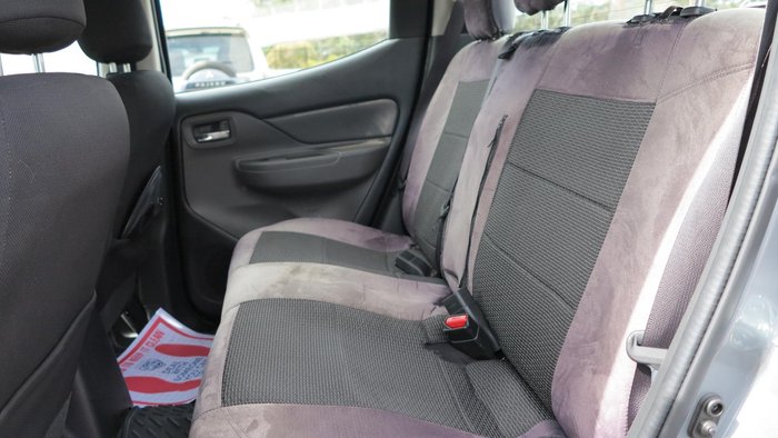 2018 Mitsubishi Triton GLX MQ MY18 4X4 Dual Range Sterling Silver