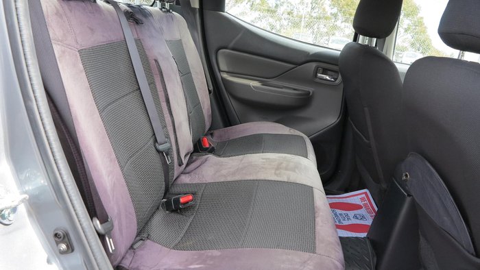 2018 Mitsubishi Triton GLX MQ MY18 4X4 Dual Range Sterling Silver