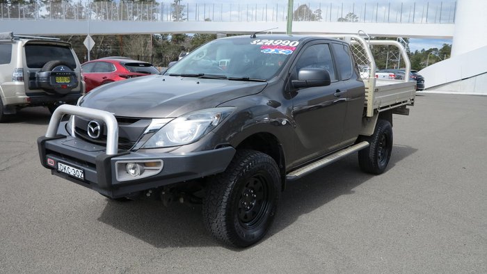 2017 Mazda BT-50 XT UR 4X4 Dual Range Titanium Flash