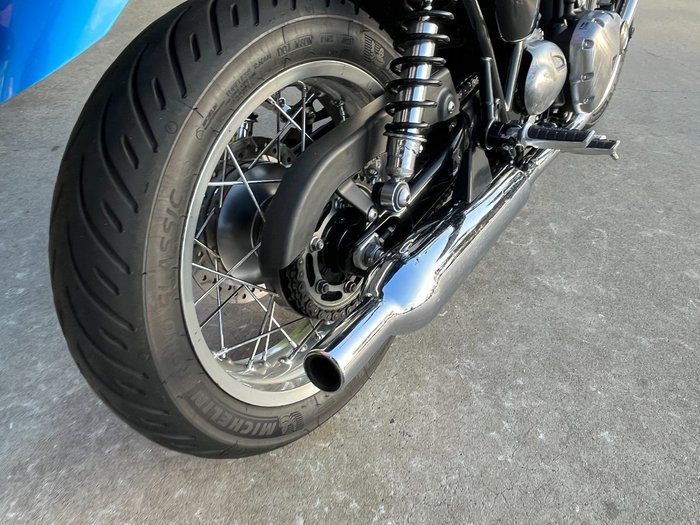 2023 Triumph BONNEVILLE T120 Blue / White