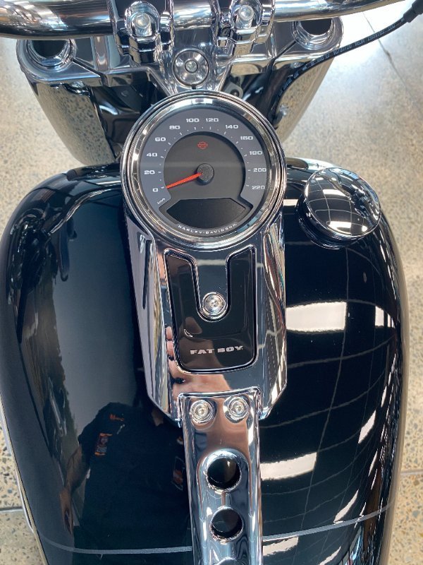 2025 Harley-davidson FLFB FAT BOY (117) VIVID BLACK