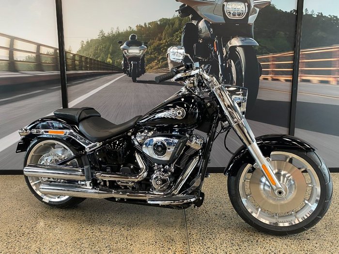 2025 Harley-davidson FLFB FAT BOY (117) VIVID BLACK