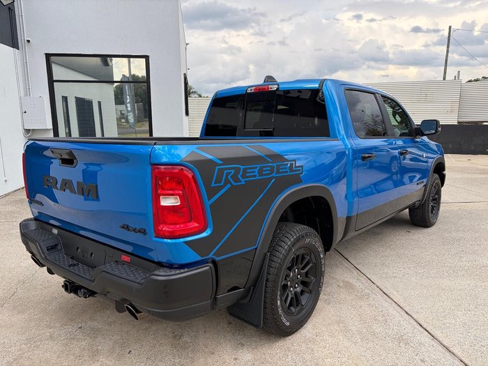 2025 RAM 1500 Rebel Hurricane SO DT MY25 4X4 Dual Range Hydro Blue