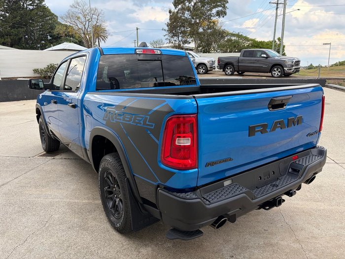 2025 RAM 1500 Rebel Hurricane SO DT MY25 4X4 Dual Range Hydro Blue
