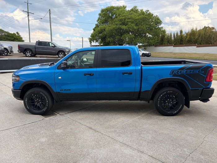 2025 RAM 1500 Rebel Hurricane SO DT MY25 4X4 Dual Range Hydro Blue