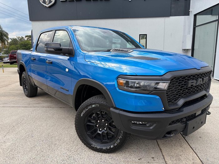 2025 RAM 1500 Rebel Hurricane SO DT MY25 4X4 Dual Range Hydro Blue