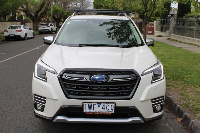 2022 Subaru Forester 2.5i-S S5 MY22 AWD Crystal White