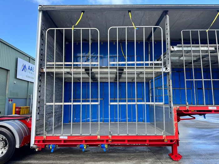 2006 Maxitrans St3 Lead A 12 Pallet Double Drop Deck Mezz Refrigerated 