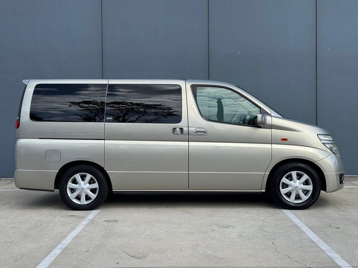 2002 Nissan Elgrand Rider S E51 Gold