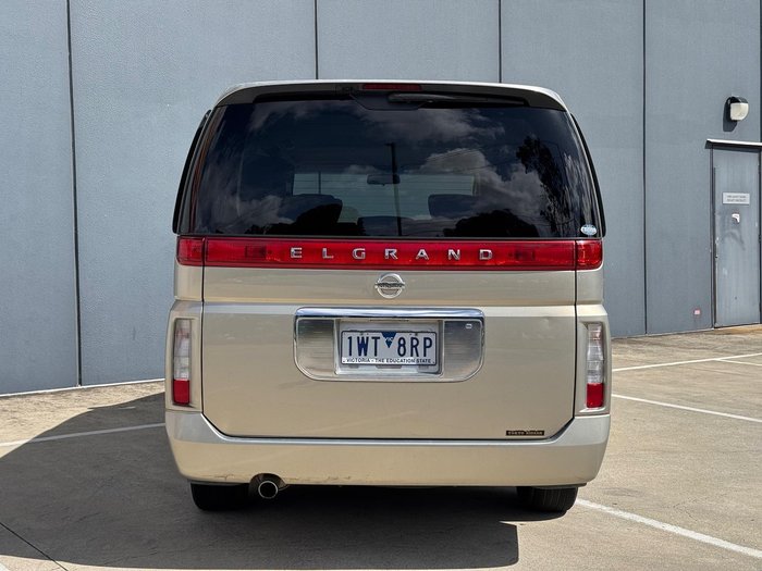 2002 Nissan Elgrand Rider S E51 Gold