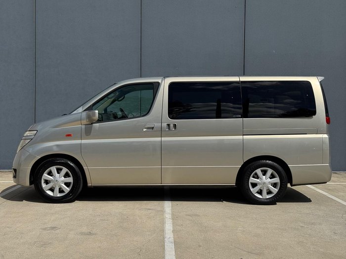 2002 Nissan Elgrand Rider S E51 Gold